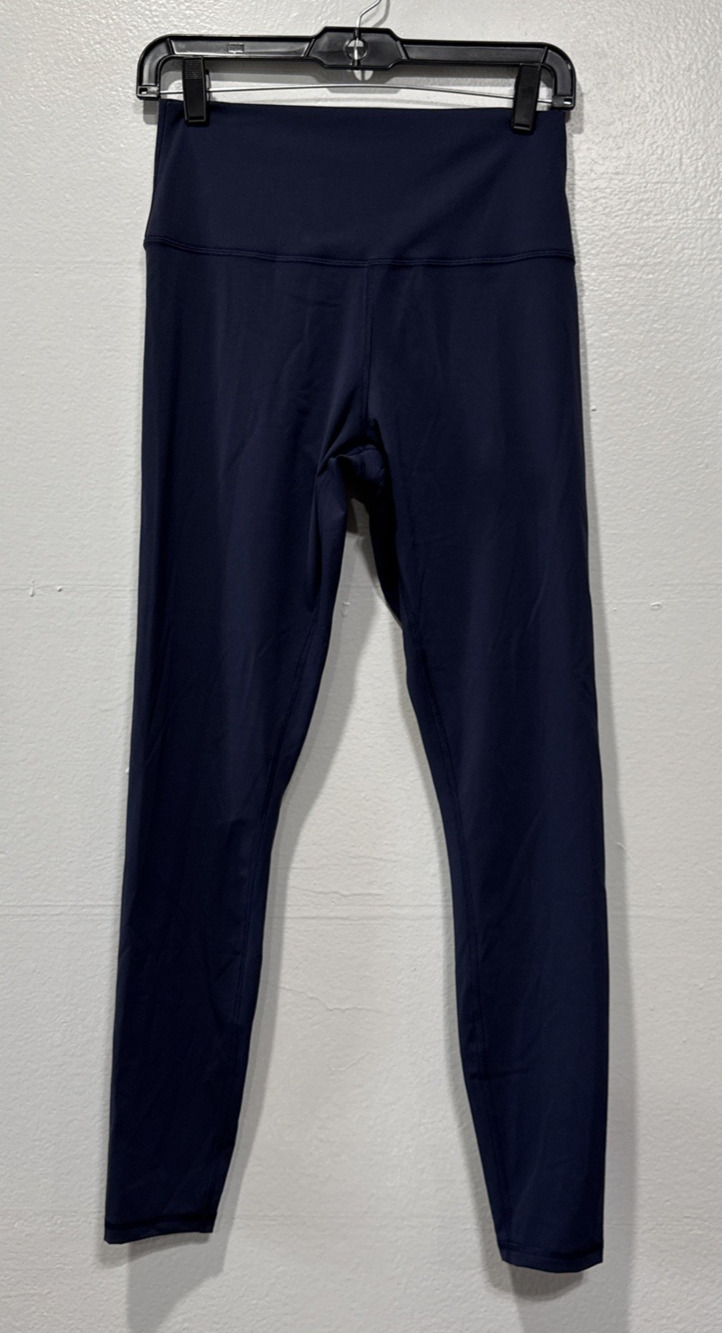 EVERLANE Women's High Rise Perform Regular Leggings Size M Blue Yoga Activewear